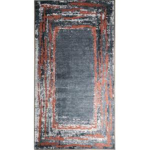 Tapis polyester gris 160 x 230 cm