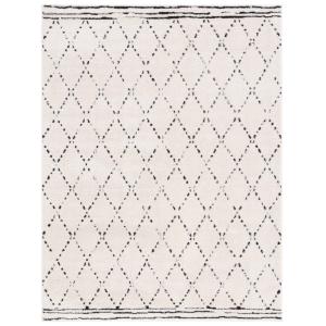 Tapis Polyester Ivoire/Noir 160 X 229 cm