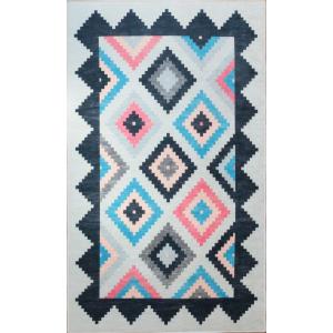 Tapis polyester multicolore 120 x 180 cm