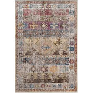 Tapis Polyester Rose/Multicolore 185 X 275