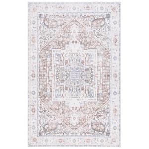 Tapis Polyester Taupe/Beige 120 X 180