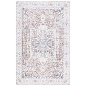 Tapis Polyester Taupe / Beige 152 X 244 cm