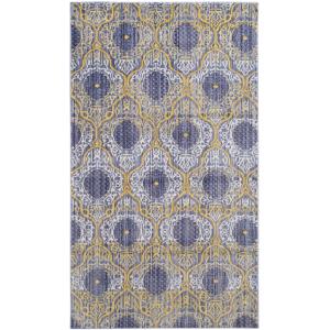 Tapis Polyester Violet 122 X 183 cm