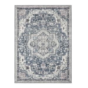 Tapis pour chambre 120 x 170 cm lavable en machine gris tou…