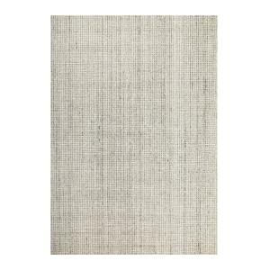 Tapis pure laine tufté main crème 110x170