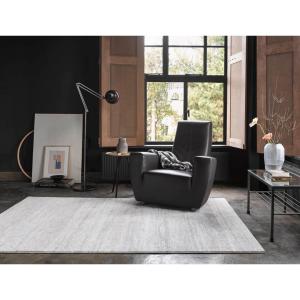 Tapis rayé design en polypropylène beige 120x170