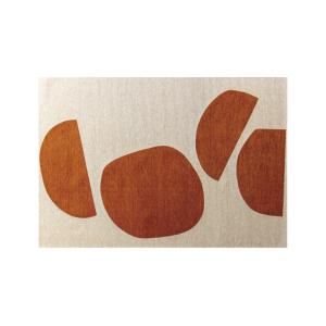 Tapis rectangulaire en coton formes géométriques 155x230