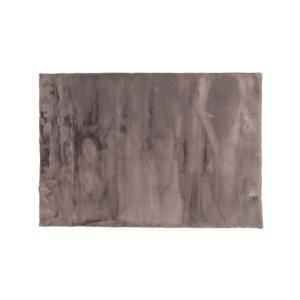 Tapis rectangulaire en polyester 120x170 taupe