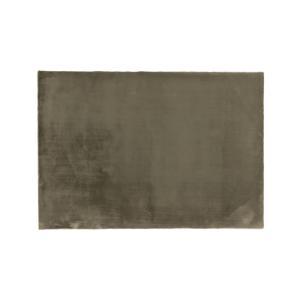 Tapis rectangulaire en polyester 200x290 anthracite