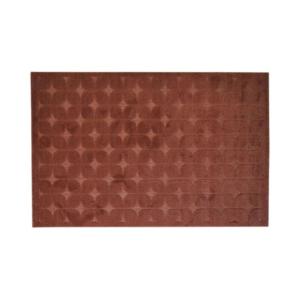 Tapis rectangulaire retro indoor/outdoor 120x170 rouge