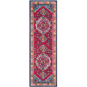 Tapis Red / Turquoise 66 X 183 cm