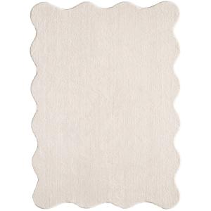 Tapis Relax lavable antidérapant, beige, 140 x 200 cm