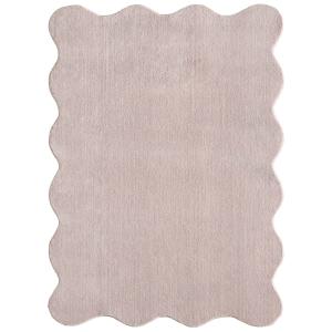 Tapis Relax lavable antidérapant, rose, 140 x 200 cm