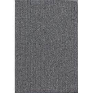 Tapis résistant poil ras feutre, anthracite, 160 x 230 cm