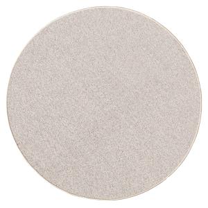Tapis résistant poil ras feutre, beige, 80 cm rond