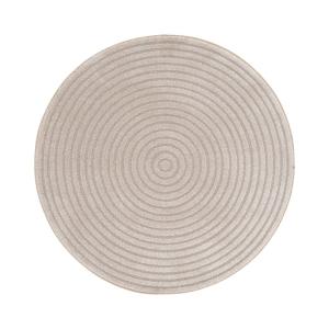 Tapis rond design avec effet relief 160 x 160
