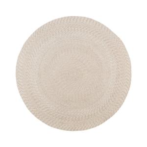 Tapis rond intérieur extérieur 120cm en plastique recyclé M…