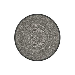 Tapis rond intérieur extérieur style ethnique 120  x 120