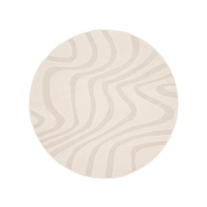 Tapis rond - ø160cm Écru Polypropylène