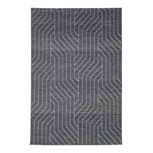 Tapis rythm bleu marine 153x230