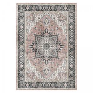 Tapis salon 120x160 cm rose