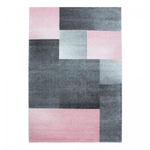 Tapis salon 120x170 rose