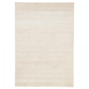 tapis salon 120x170 tissé crème rectangle motif uni ALEGRIA…