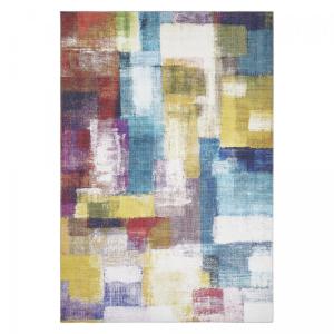 Tapis salon 120x170 tissé multicolore