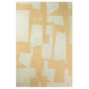 Tapis salon et chambre moderne tissé plat 140x200 cm  Beige