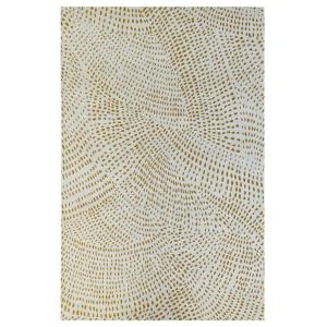 Tapis salon et chambre moderne tissé plat 170x240 cm Blanc