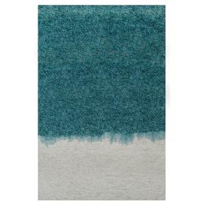 Tapis salon et chambre moderne tissé plat 170x240 cm Bleu