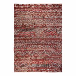 Tapis salon et chambre moderne tissé plat  240x340 cm Rouge