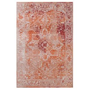 Tapis salon et chambre tissé plat 080x150 cm Rouge