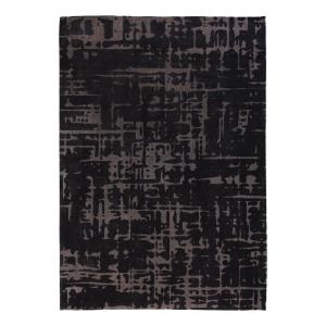 Tapis salon et chambre tissé plat  200x280 cm Noir