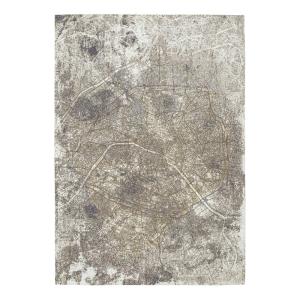 Tapis salon et chambre tissé plat 280x390 cm Gris