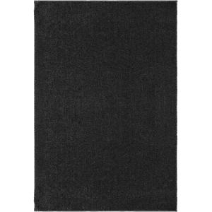 Tapis salon moderne moelleux, Anthracite, 60 x 110 cm