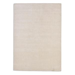 Tapis salon - tissé main - 100% laine naturelle - crème 060…