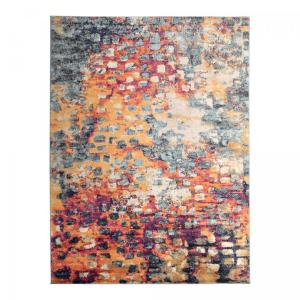 Tapis salon Vintage Oriental - multicolore bleu orange rose…