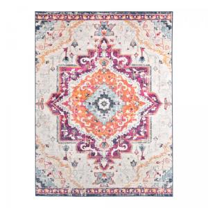Tapis salon Vintage Oriental, multicolore rouge violet gris…