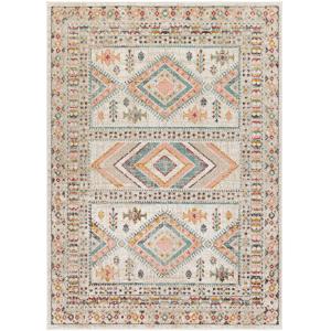 Tapis Scandinave Bohème Multicolore/Rose 120x170