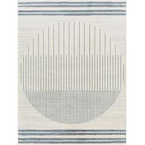 Tapis Scandinave Lavable en Machine Bleu 120x170