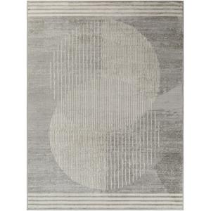 Tapis Scandinave Moderne Gris/Beige 120x170