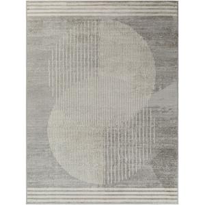 Tapis Scandinave Moderne Gris/Beige 160x215