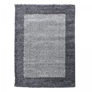 Tapis shaggy 120x170 Argent, gris