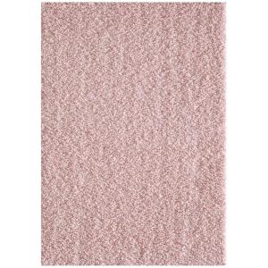 Tapis shaggy 80x150 rose clair