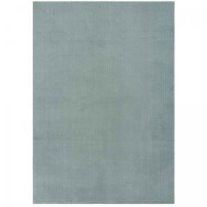 Tapis Shaggy à poils longs pour cuisine 120x160 Bleu
