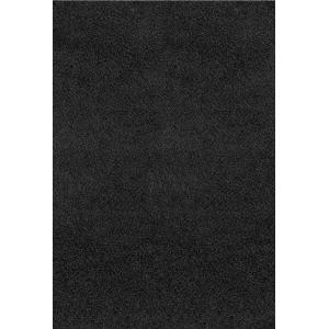 Tapis Shaggy Moderne Noir 100x200