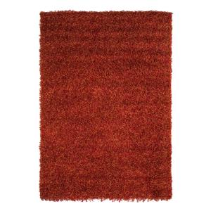 Tapis shaggy terra/rouge 120x170