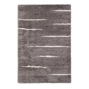 Tapis shaggy ultra doux gris 160  x 230  cm