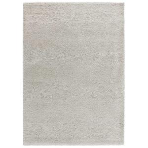 Tapis shaggy uni gris 160x230 cm